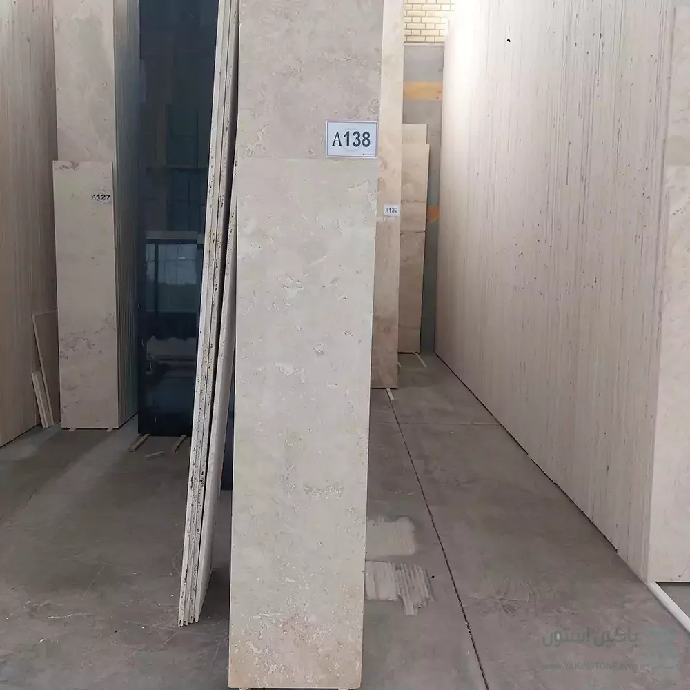 سنگ تراورتن عباس آباد کرم درجه یک کد 138